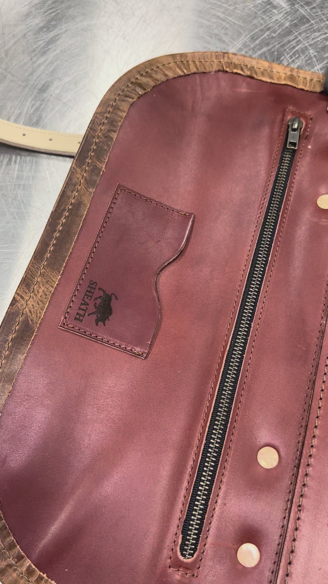 Close up video of the Heritage Roll on kitchen counter